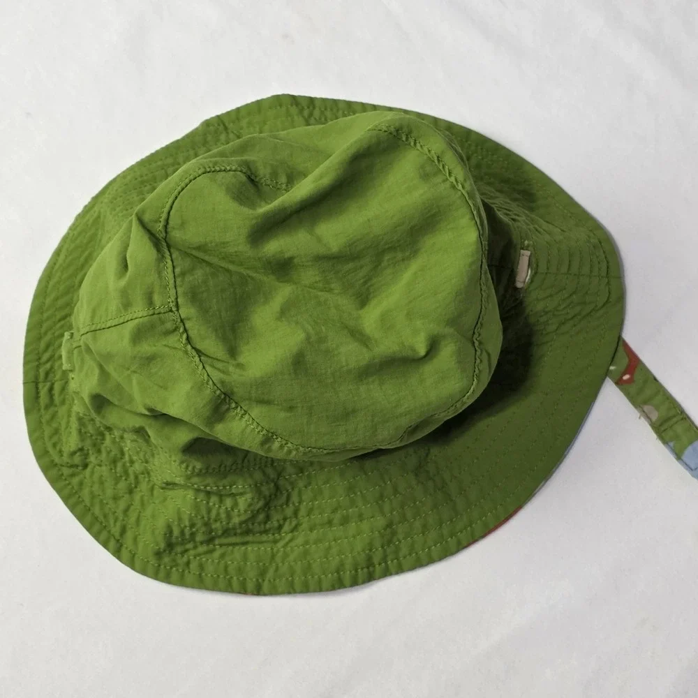 Patagonia Infant/toddler Sun Hat - Reversible - Green